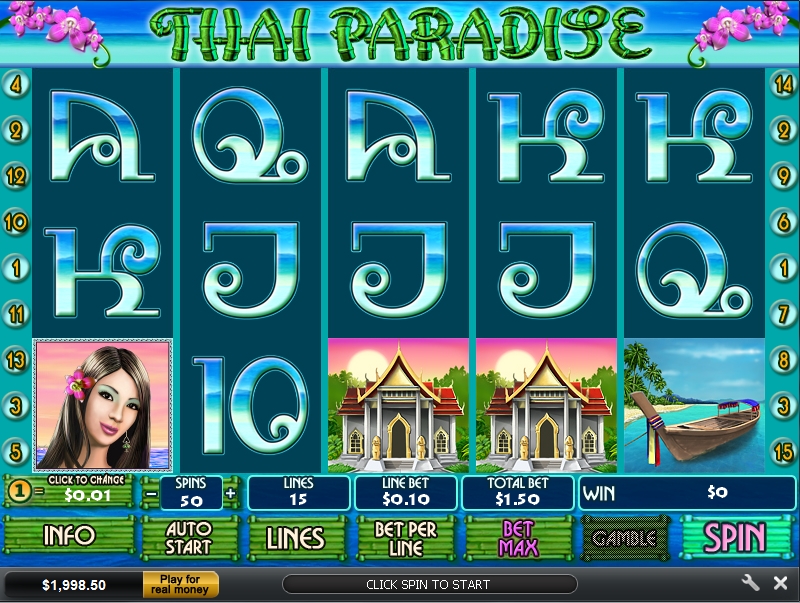 Слоты Вулкан «Thai Paradise» — начни играть в казино онлайн